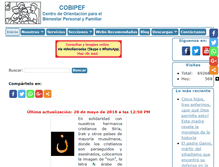Tablet Screenshot of cobipef.org